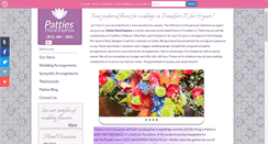 Desktop Screenshot of pattiesfloralexpress.com